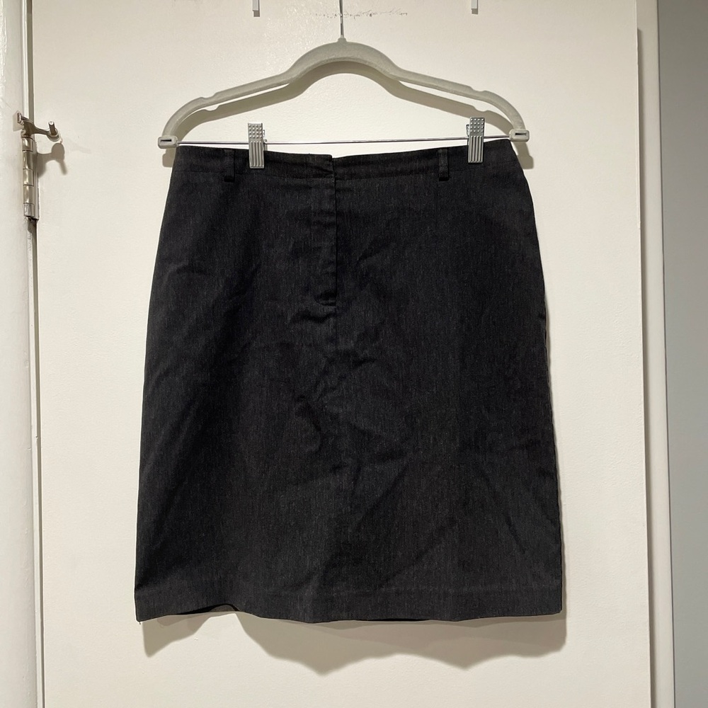 Express Charcoal A-Line Skirt